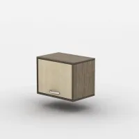 Полиця навісна Тиса Мебель ПН-1 Венге Дуб молочний 300x300x450 мм Полиця навісна Тиса Мебель ПН-1 Венге Дуб молочний 300x300x450 мм