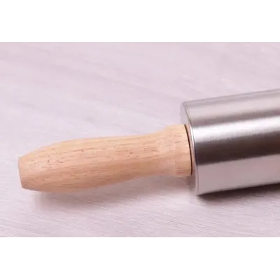 Качалка 38см из нержавеющей стали с деревянными ручками Kamille DP37397 Качалка 38см из нержавеющей стали с деревянными ручками Kamille DP37397