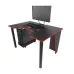 Геймерский игровой стол ZEUS™ GAMER-1 черный/красная кромка Геймерский игровой стол ZEUS™ GAMER-1 черный/красная кромка