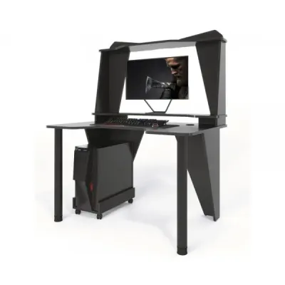 Геймерский игровой стол ZEUS™ IVAR-3 (1400 мм) черный