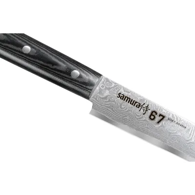 Кухонний ніж для тонкого нарізування 195 мм Samura 67 Damascus (SD67-0045M) Кухонний ніж для тонкого нарізування 195 мм Samura 67 Damascus (SD67-0045M)