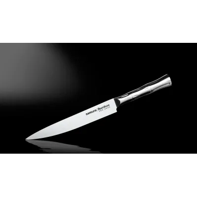 Нож кухонный Samura Bamboo для тонкой нарезки 200 мм (SBA-0045)