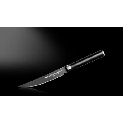 Нож кухонный стейковый 120 мм Samura MO-V Stonewash (SM-0031B) Нож кухонный стейковый 120 мм Samura MO-V Stonewash (SM-0031B)