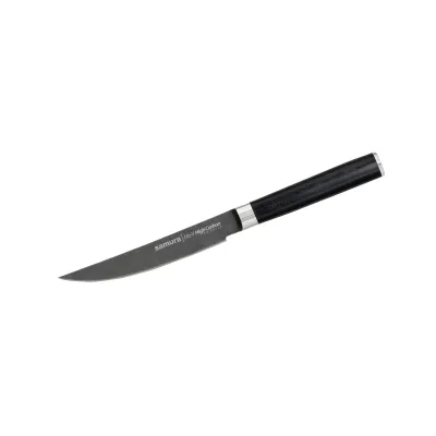 Нож кухонный стейковый 120 мм Samura MO-V Stonewash (SM-0031B)