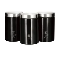 Набор контейнеров Berlinger Haus Black Silver Collection (BH-6296) Набор контейнеров Berlinger Haus Black Silver Collection (BH-6296)