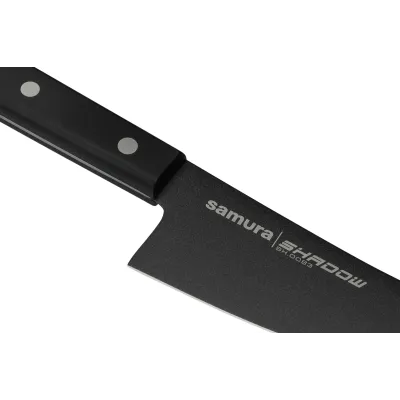 Ніж кухонний малий Шеф 166 мм Samura Shadow (SH-0083) (44002)