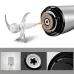 Электрический измельчитель молния UKC Power Grinder 300 стационарный с чашей 2л 300Вт Silver