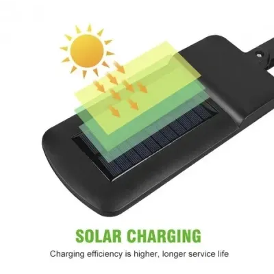 Вуличний настінний світильник Solar Light BK-4-320SMD з пультом ДУ та сонячною батареєю LED ліхтар