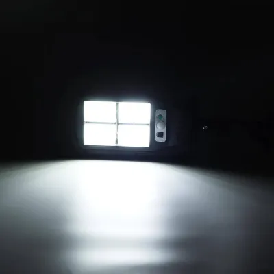 Вуличний настінний світильник Solar Light BK-4-320SMD з пультом ДУ та сонячною батареєю LED ліхтар