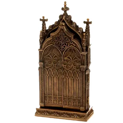 Декоративная статуэтка-триптих Veronese Икона 22*11*5 см Коричневый AL31923 Декоративная статуэтка-триптих Veronese Икона 22*11*5 см Коричневый AL31923