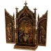 Декоративная статуэтка-триптих Veronese Икона 22*11*5 см Коричневый AL31923