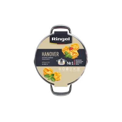 Кастрюля Ringel Hanover 20 см 3.5 л Хром (6740925) Кастрюля Ringel Hanover 20 см 3.5 л Хром (6740925)