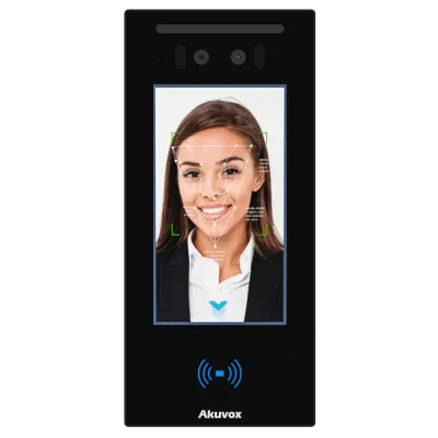 IP-панель виклику Akuvox E16C з біометричним терміналом розпізнавання облич (в масці) IP-панель виклику Akuvox E16C з біометричним терміналом розпізнавання облич (в масці)