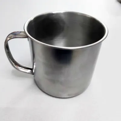 Кружка из нержавеющей стали STENSON h-8 см. (арт. 878) Guosheng Кружка из нержавеющей стали STENSON h-8 см. (арт. 878) Guosheng