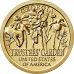 США 1 доллар 2019 Инновации, Джорджия, Сад попечителей (hub_aaizj3)