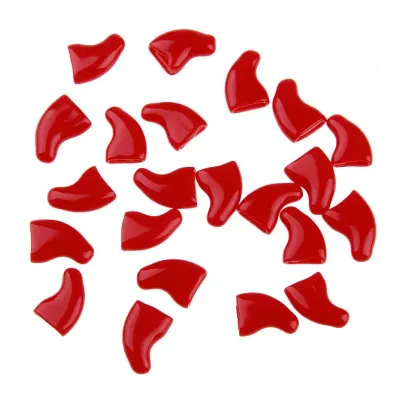 Накладки на когти кошки или собаки Nail Caps XS котятам в возрасте от 4-х месяцев весом до 2 кг Алый