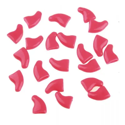 Накладки на когти кошки или собаки Nail Caps XS котятам в возрасте от 4-х месяцев весом до 2 кг Красный