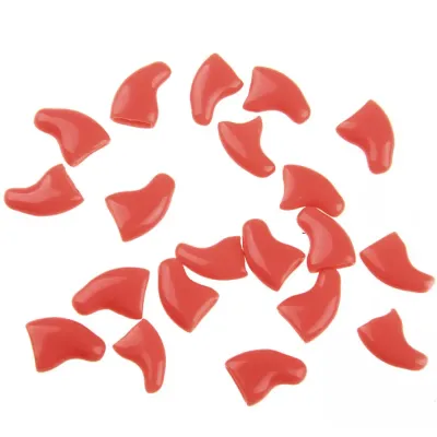 Накладки на когти кошки или собаки Nail Caps XS котятам в возрасте от 4-х месяцев весом до 2 кг Оранжевый