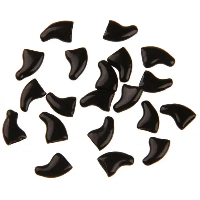 Накладки на когти кошки или собаки Nail Caps S для питомцев, вес которых составляет 2-4 кг Черный