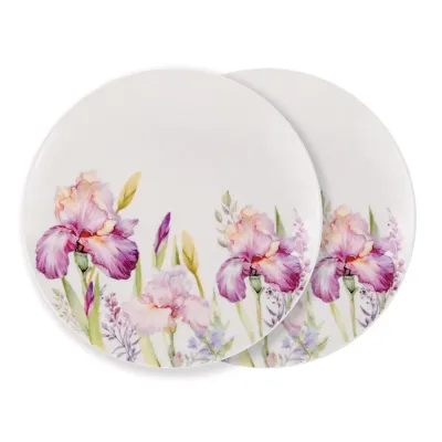 Тарелки диаметр 20.5см в наборе 2 шт Irises Lefard AL117899