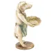 Фігурка інтер'єрна Dog with tray 27 см ArtDeco AL117938