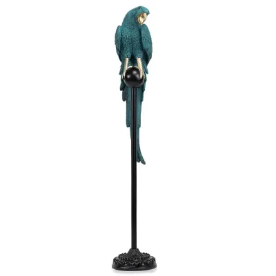 Фігурка інтер'єрна Parrot Green 115 см ArtDeco AL117943