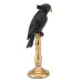 Фігурка інтер'єрна Parrot Black 31 см ArtDeco AL117945
