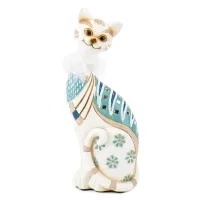 Фігурка інтер'єрна White cat 24 см ArtDeco AL117947