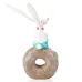 Фігурка інтер'єрна Bunny with donut 20 см Lefard AL117960