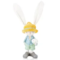 Фігурка інтер'єрна Mr Rabbit 28 см Lefard AL117968 Фігурка інтер'єрна Mr Rabbit 28 см Lefard AL117968