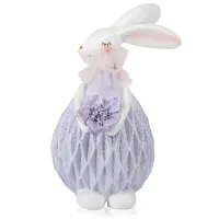 Фігурка інтер'єрна Rabbit in purple 17 см Lefard AL117971