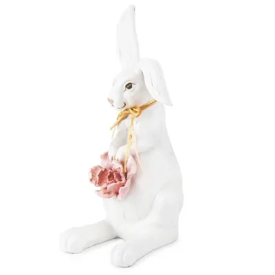 Фігурка інтер'єрна White rabbit 25 см Lefard AL117977 Фігурка інтер'єрна White rabbit 25 см Lefard AL117977