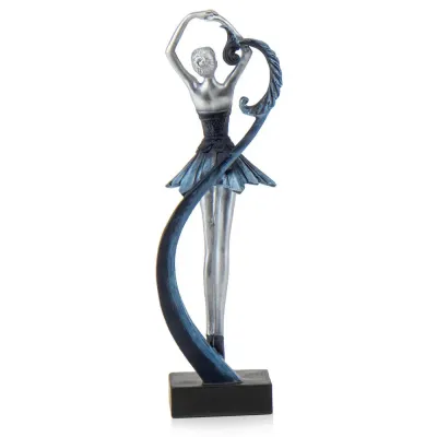 Фигурка интерьерная Swan lake 32 см ArtDeco AL117984 Фигурка интерьерная Swan lake 32 см ArtDeco AL117984