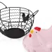 Ваза под фрукты Hen Pink 21х24 см с крышкой Lefard AL118004