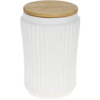 Банка с бамбуковой крышкой 800мл Liness White Bona DP118077