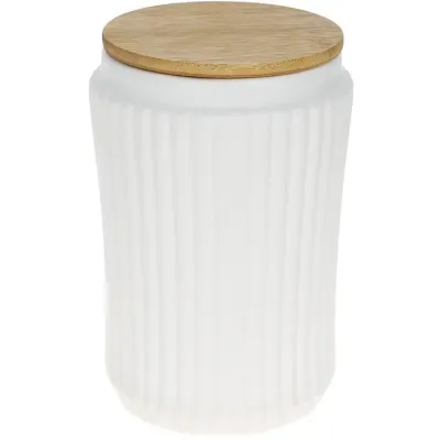 Банка с бамбуковой крышкой 800мл Liness White Bona DP118077