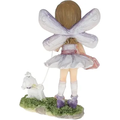 Фігурка інтер'єрна Baby Fairy with Dog 10x7x13 см Bona DP118194 Фігурка інтер'єрна Baby Fairy with Dog 10x7x13 см Bona DP118194
