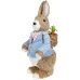Фігурка інтер'єрна Bunny with a basket 24x22x40 см Bona DP118200