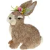 Фигурка интерьерная Rabbit with Flowers 21x13x31 см Bona DP118206