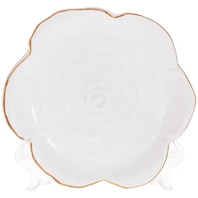 Десертные тарелки 16х15.5х2.5см White-Gold Rose Bona DP118445