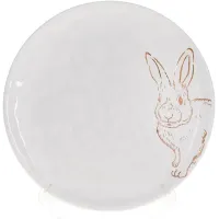 Десертные тарелки 21х21х2см White-Gold Bunny Bona DP118446