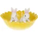 Пиала диаметр 21см Yellow Cute Bunnies Bona DP118451