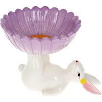 Конфетница 20х15х14см Violet Cute Rabbit Bona DP118462
