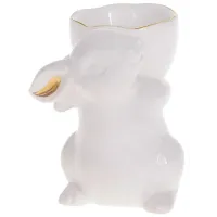 Подставка 9см White-Gold Bunny Bona DP118465