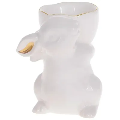 Подставка 9см White-Gold Bunny Bona DP118465