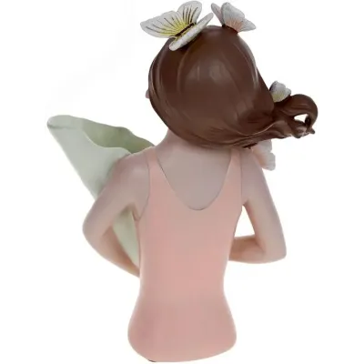 Ваза 20х15х32см Pink Бабочки Bona DP118477