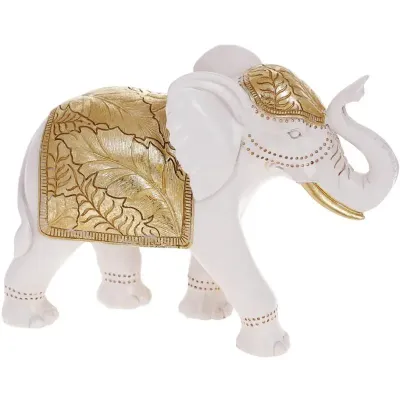 Фигурка интерьерная 25х9х18 см White-Gold Elephant Bona DP118548