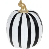 Фігурка інтер'єрна Bona Гарбуз 15х15х19 см White-Black DP118564