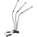 Фитолампа светодиодная для растений Plant GrowLight-3 с таймером черная