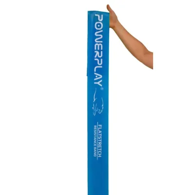 Лента эспандер PowerPlay 4112 Light cиняя (200*15*0.4мм, 6.8кг)